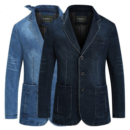 Men's Denim Suits, Men's Cotton Denim, Konishi Decoration